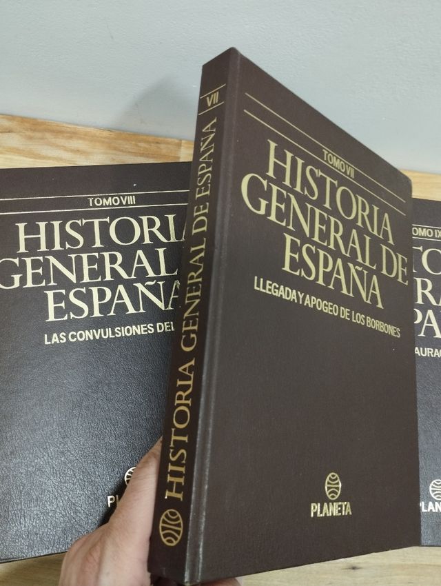 Lote 3 tomos Historia de España