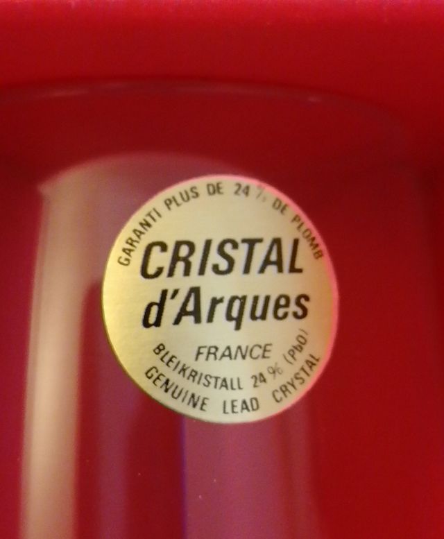 Bicchieri in Cristallo