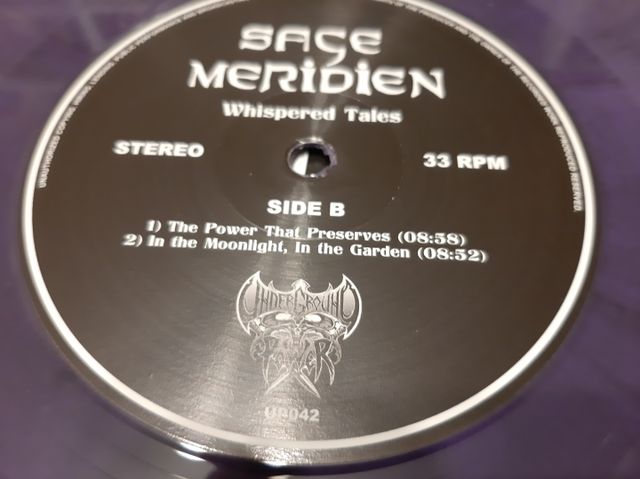VINILO DE SAGE MERIDIEN -WHISPERED TALES-