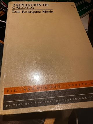 ampliación de cálculo uned luis rodríguez