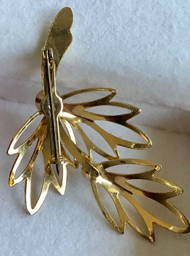 BROCHE VINTAGE CON CIRCONITAS