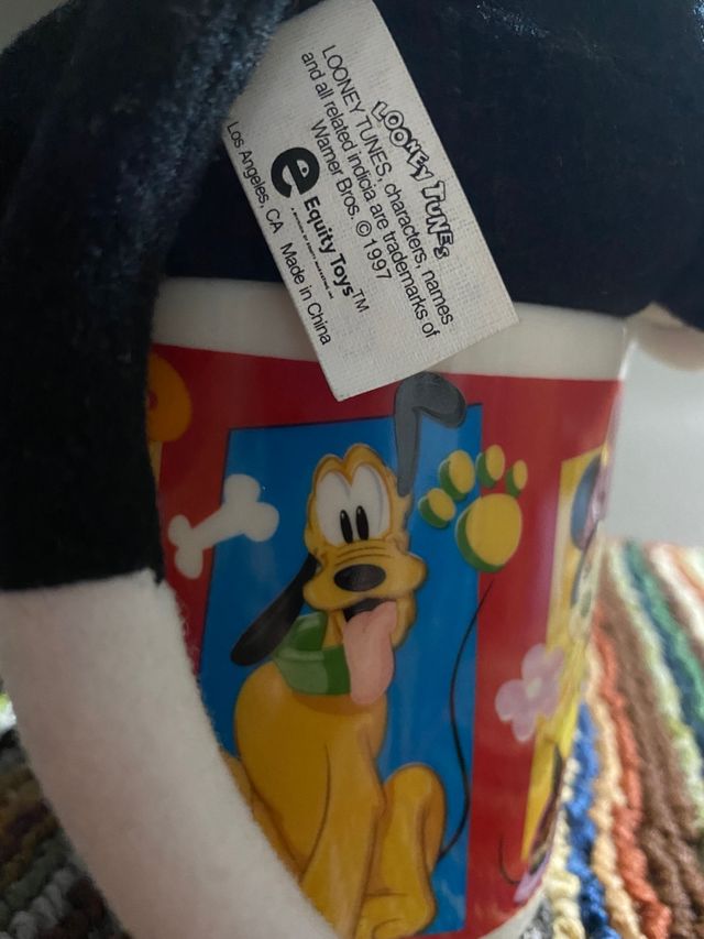 Gato Silvestre Warner Bros 1997+taza+pin
