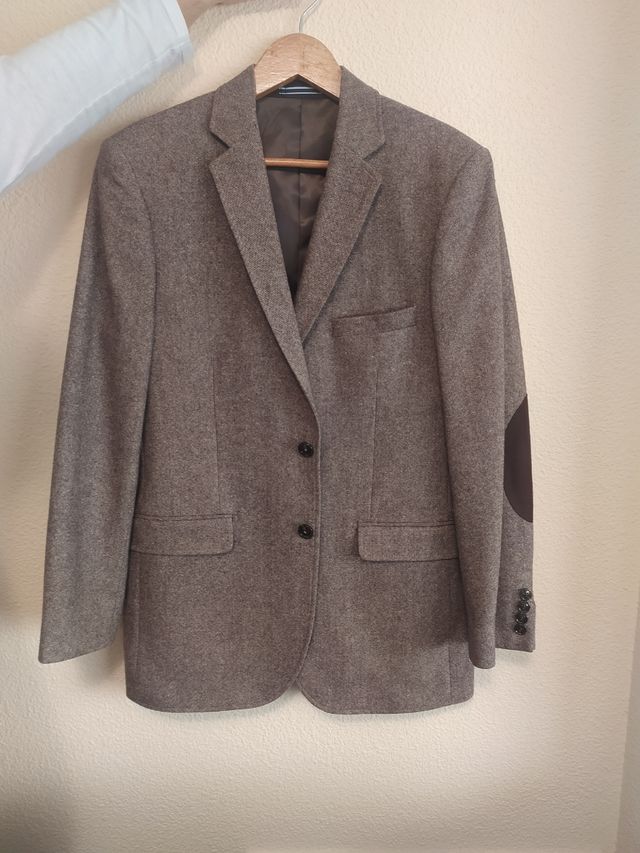 Americana de hombre marron talla 48