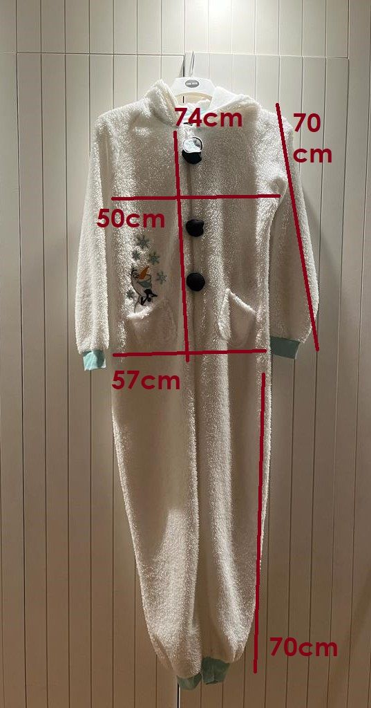 Pijama de una pieza de Disney “snowman”