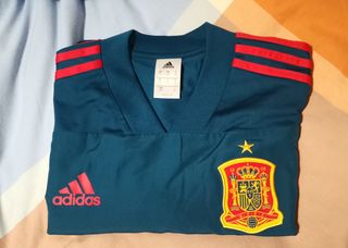 camiseta sudadera larga selección española talla S