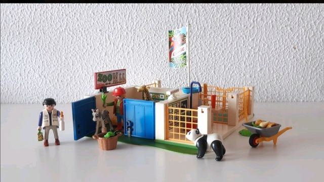 Playmobil. Veterinaria y enfermería del zoo.