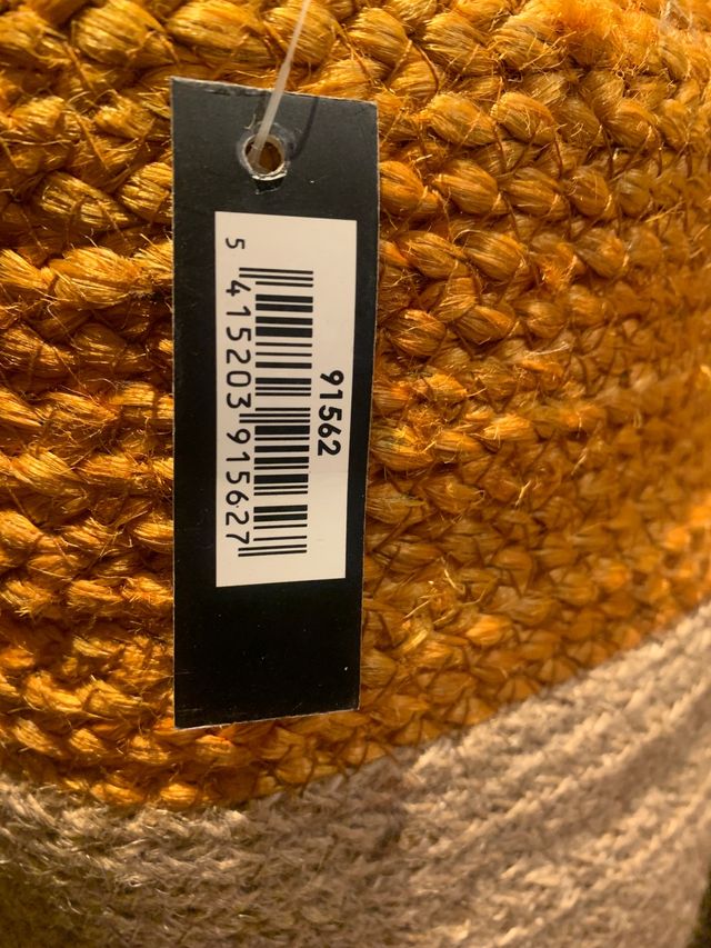 Fioriera cilindrica in juta