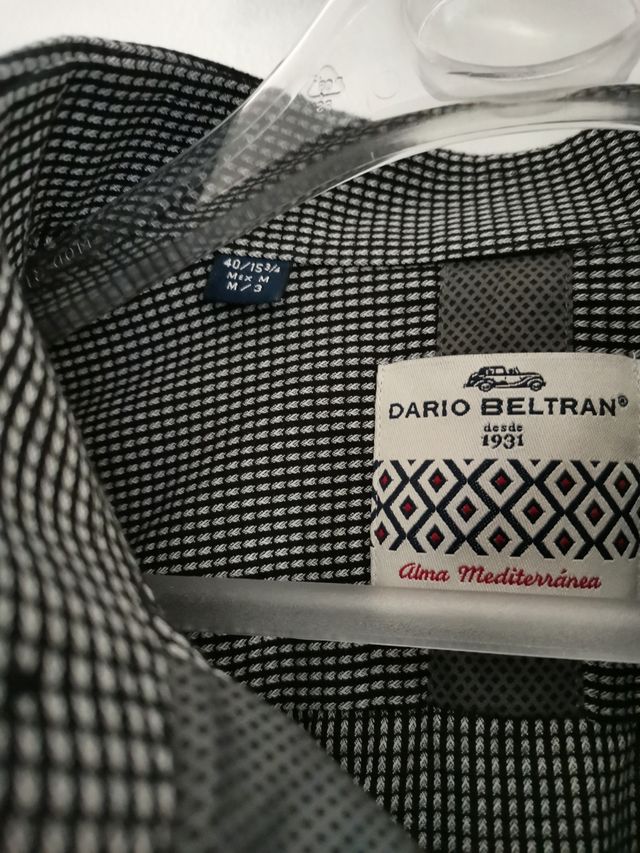 Camisa DARIO BELTRAN talla M/3 40 nueva