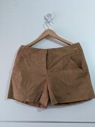 Shorts piel ante T. 42