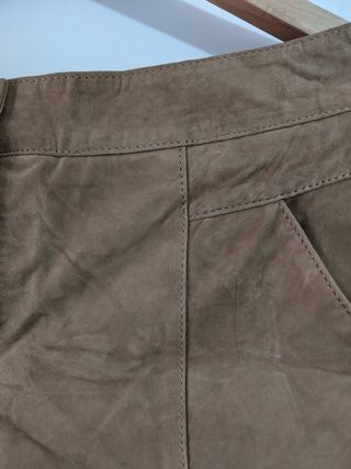 Shorts piel ante T. 42