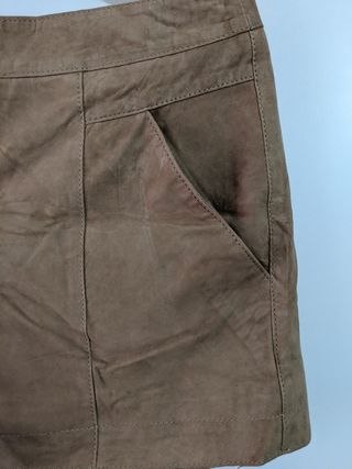 Shorts piel ante T. 42