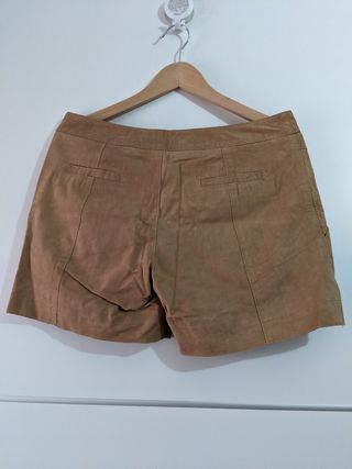 Shorts piel ante T. 42