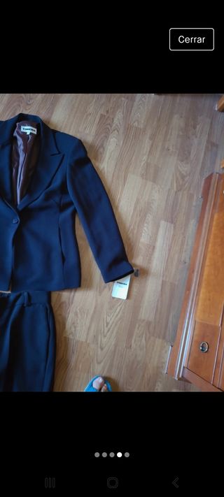 TRAJE CHAQUETA NUEVO CON ETIQUETAS T.40