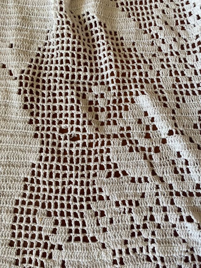 Tenda ANTICA.,con segni di usura 