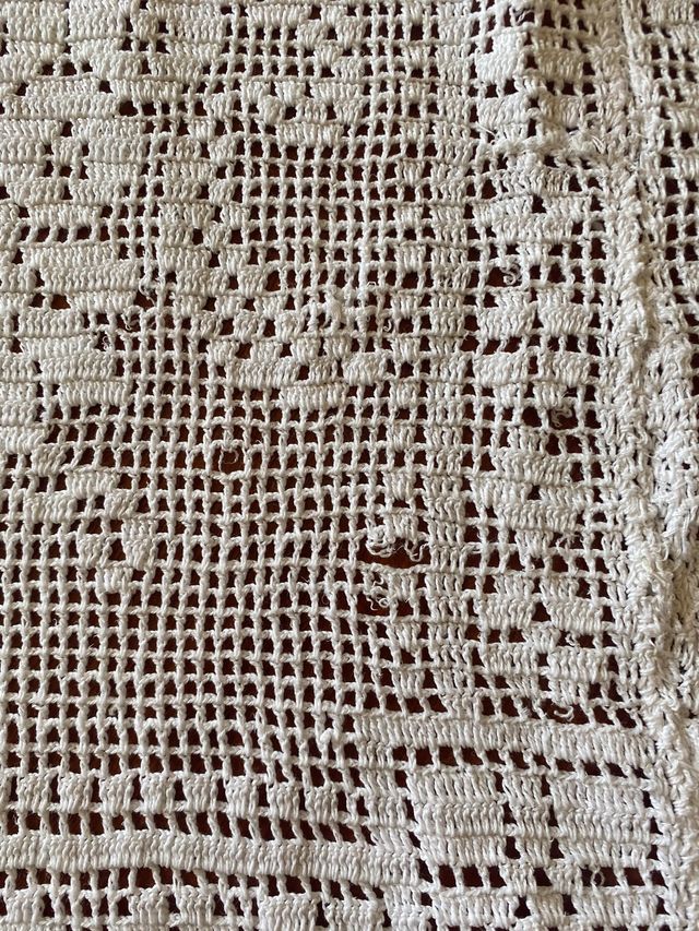 Tenda ANTICA.,con segni di usura 