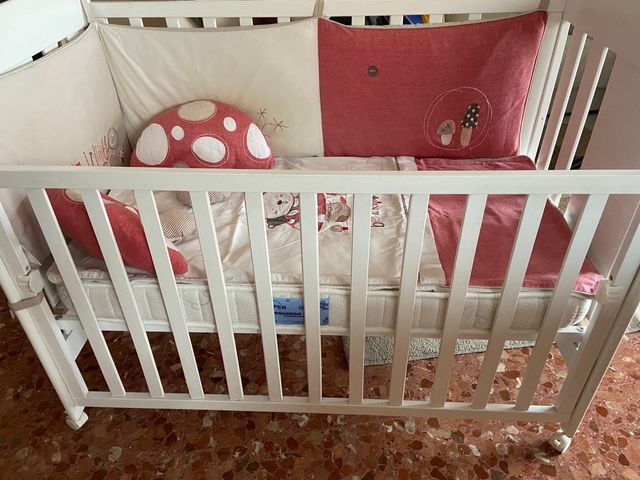 Cuna Aruba blanca 120x60cm