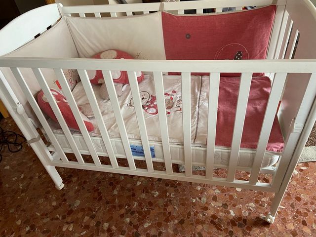 Cuna Aruba blanca 120x60cm