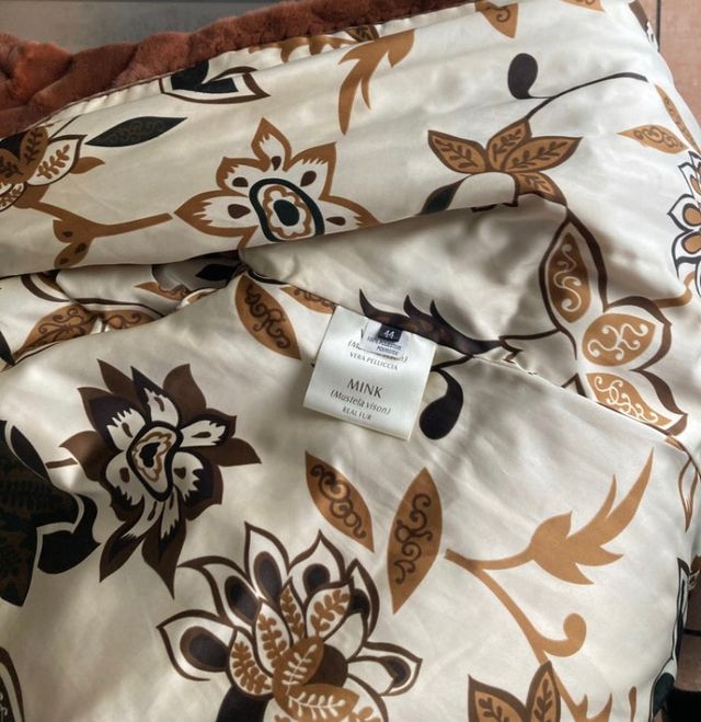 Abrigo pelo Morales hace talla 42 europea 