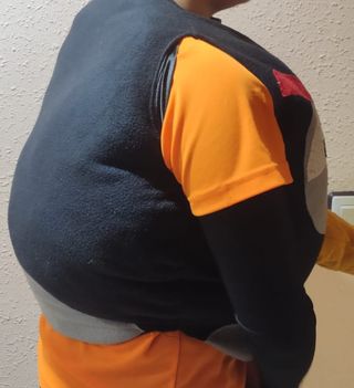 Disfraz para niños de angry birds hecho a mano