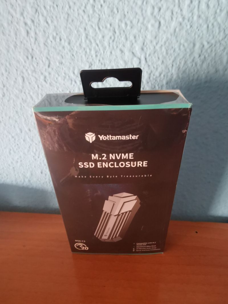 Yottamaster Caja 20Gbps NVMe - nuevo precintado afbeelding 2