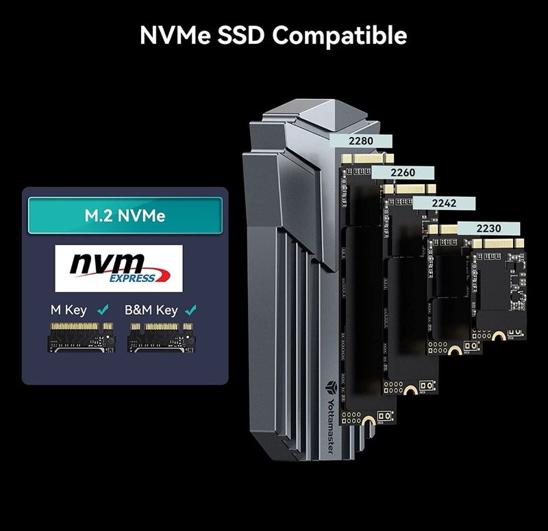 Yottamaster Caja 20Gbps NVMe - nuevo precintado afbeelding 5