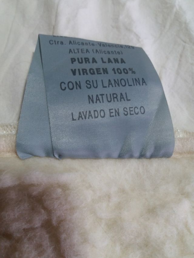 Colcha Lana Virgen Pura