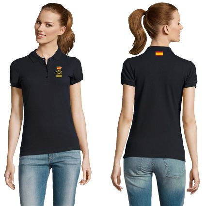 CAPITANA DE YATE Polo distintivo con bandera