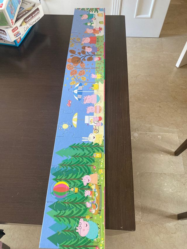 Puzzle Peppa pig las estaciones jumbo 3 años