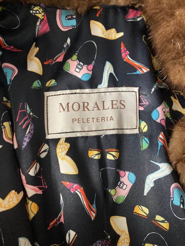Abrigo de pelo Morales talla 42 VS lomos