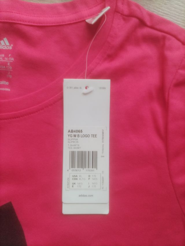 camiseta nueva Adidas