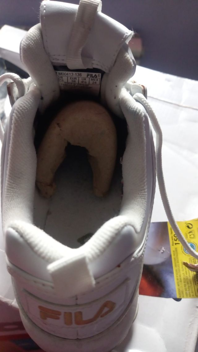 zapatillas Fila talla 38