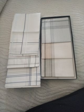 6 pañuelos de nariz