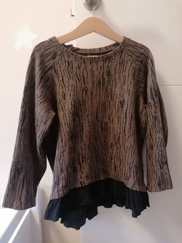 Jersey de algodón orgánico para niña de Play Up. 8