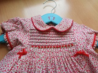 vestido artesanal bebe