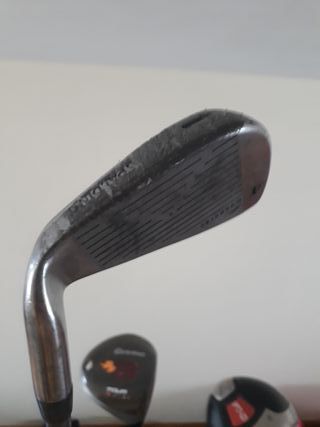 Bolsa de golf + palos + bolsa con pelotas de golf
