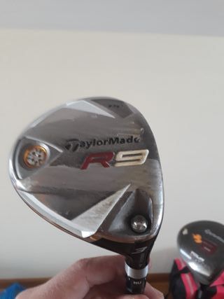 Bolsa de golf + palos + bolsa con pelotas de golf