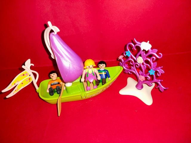 lote barquito playmobil