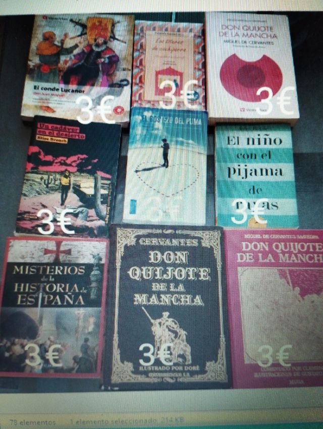 Libros ,desde 2 €