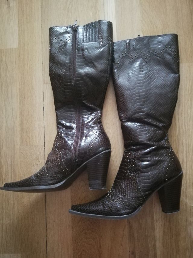 Lote calzado piel señora talla 35