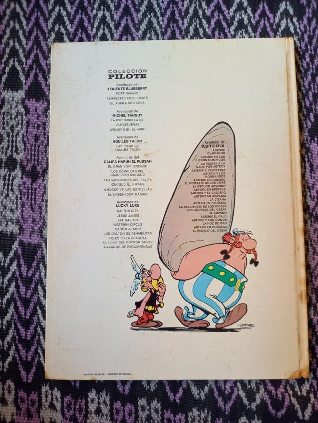 Astérix 1975 el regalo del Cesar (en español)