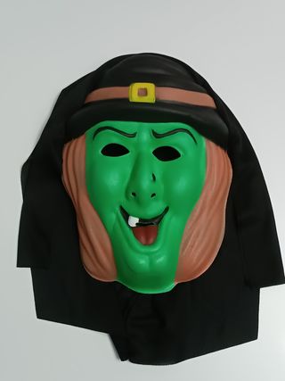 Máscara o careta de bruja para niño - Halloween