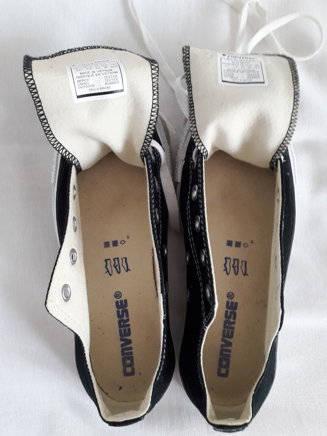 Converse negras Talla 36