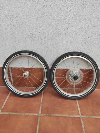 RUEDAS BICICLETA 18" PULGADAS