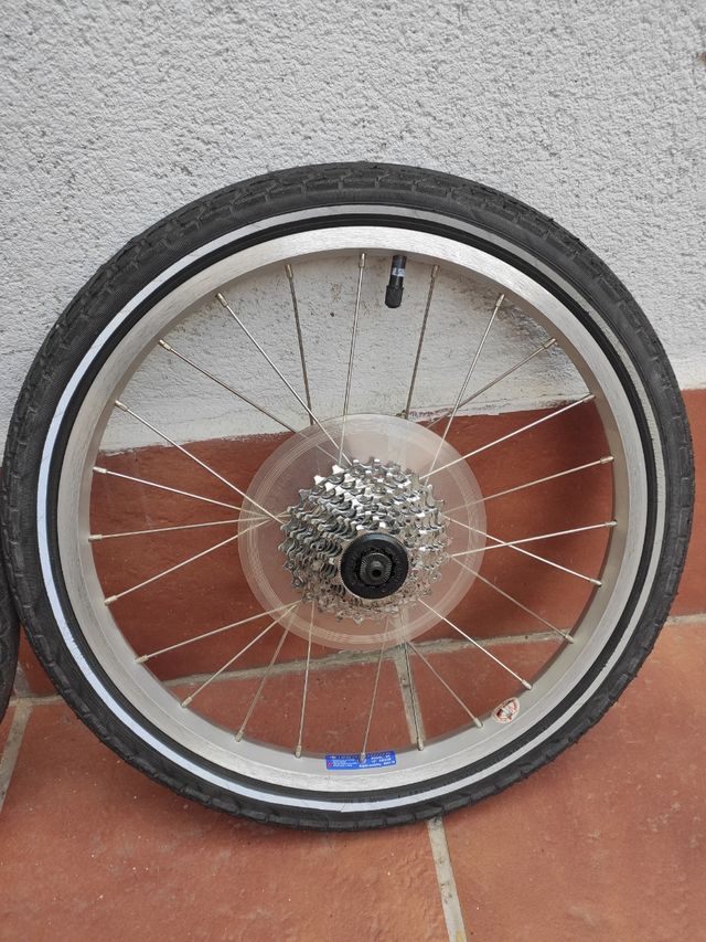 RUEDAS BICICLETA 18" PULGADAS