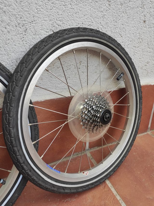 RUEDAS BICICLETA 18" PULGADAS