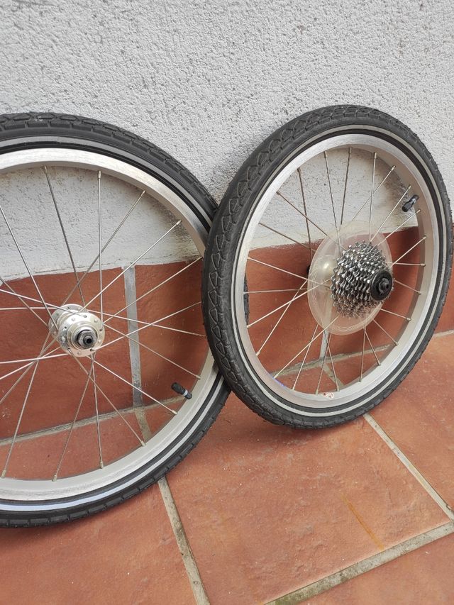 RUEDAS BICICLETA 18" PULGADAS