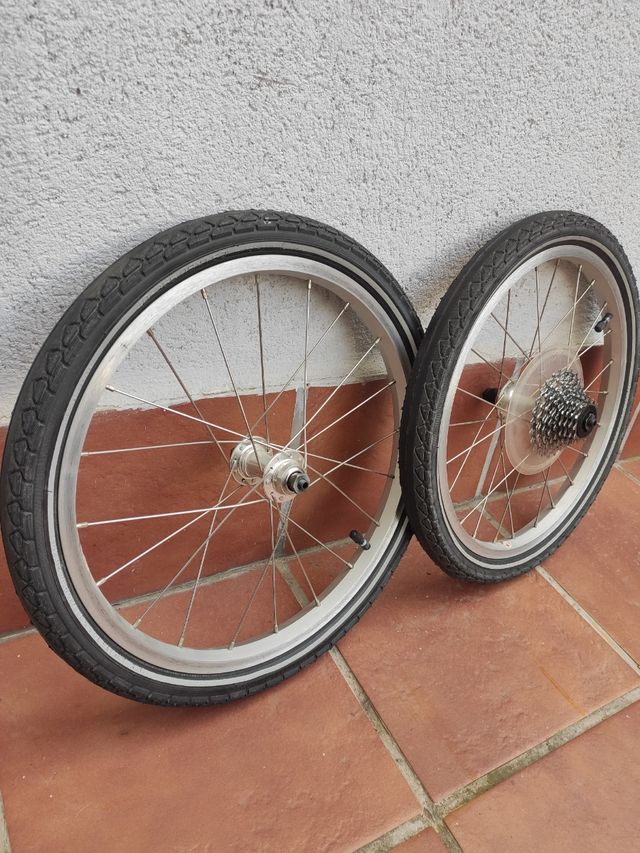 RUEDAS BICICLETA 18" PULGADAS