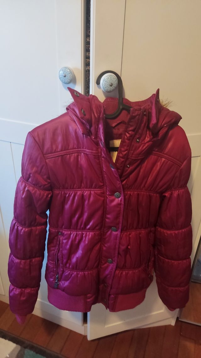 Chamarra niña malva