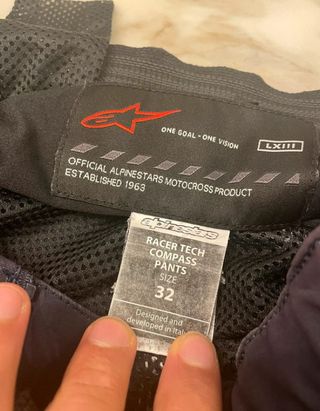 Calças Alpinestars Racer Tech Compass - 32US