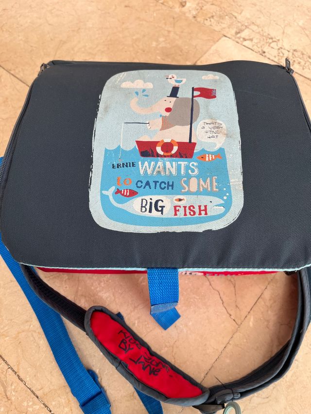 Bandolera y asiento kidzone niño/a